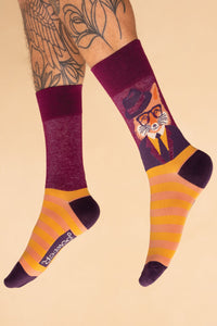 Woodland Gentry Fox Men's Socks