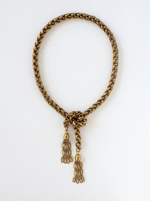 Toni Brass Necklace