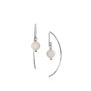 Lantern White Pearl Sterling Silver Earring LAN-S001