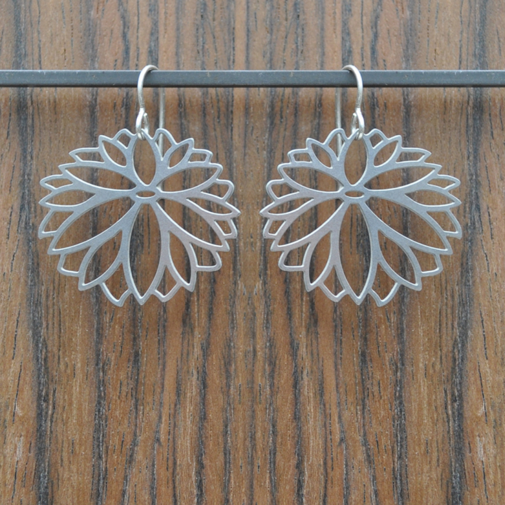 Zinnia earrings 2025