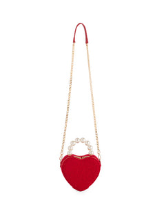 Heart Top Handle Bag