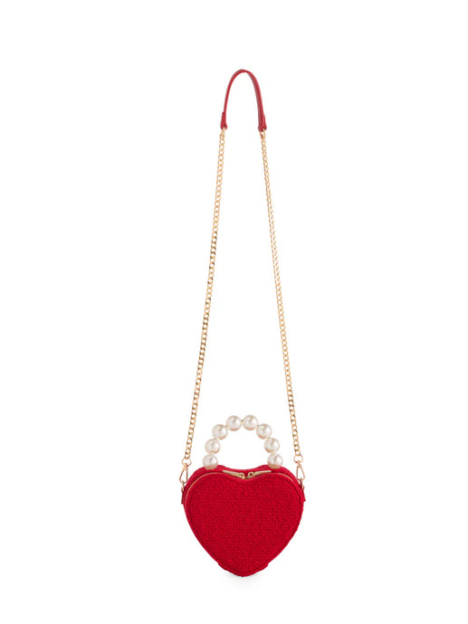 Heart Top Handle Bag