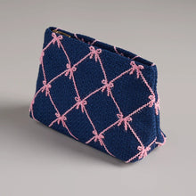 Tinsel Bow Zip Pouch