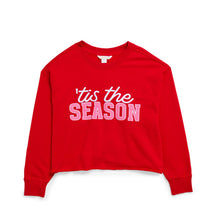 Tis The Season Lounge Sweatshirt Red