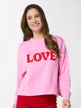 Love Relaxed Sweatshirt Candy Pink