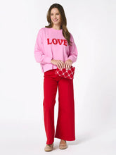 Love Relaxed Sweatshirt Candy Pink