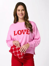 Love Relaxed Sweatshirt Candy Pink