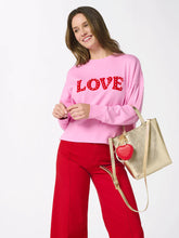 Love Relaxed Sweatshirt Candy Pink
