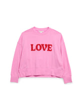 Love Relaxed Sweatshirt Candy Pink
