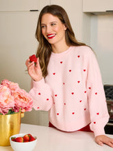 Hearts Sweater Blush