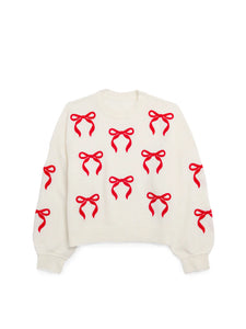 Bow Sweater Ivory