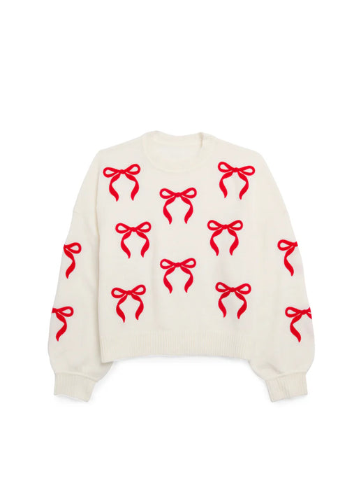 Bow Sweater Ivory