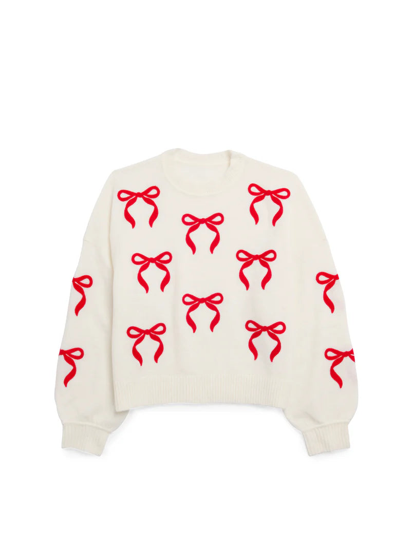 Bow Sweater Ivory