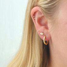 Eye with Opal Studs