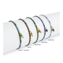 Miyuki Star Charm Bracelet