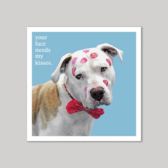 My Kisses Greeting Card