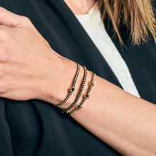 Dainty Daisy Woven Bracelet