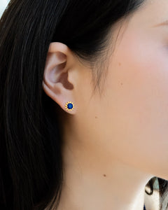 Soleil Lapis Lazuli Studs