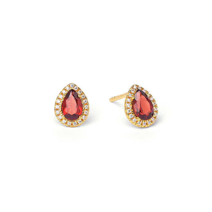 Marie Gemstone Studs