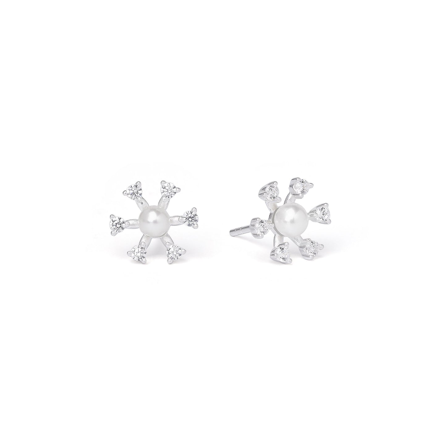 Crystalli Pearl Studs