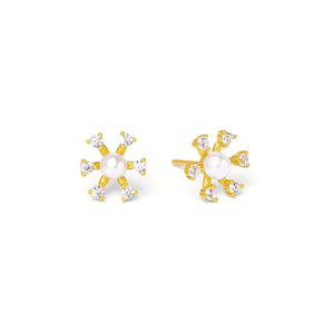 Crystalli Pearl Studs