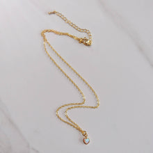 Adora Opal Heart Necklace