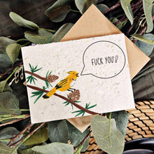 Fuck You Rude Bird Card