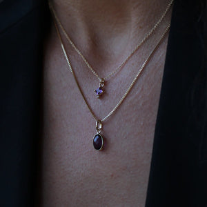 Evelyn Amethyst Necklace
