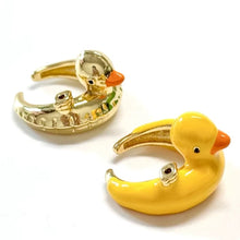 Pool Floating Duck Enamel Ring