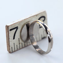 Wooden Ruler Ring
