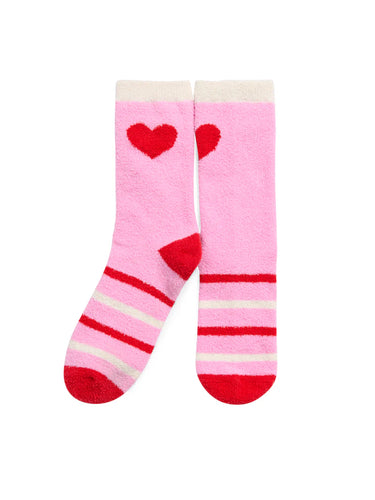Heart Socks Pink