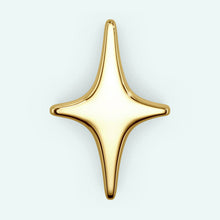 Puffy Stud Earrings - Big Sparkle