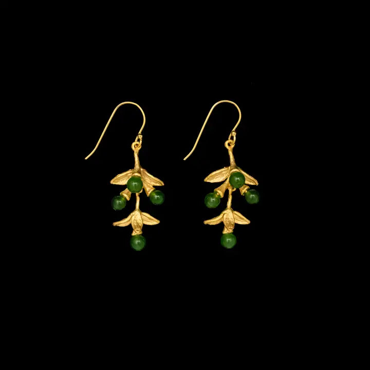 Pepper Dangle Wire Earrings
