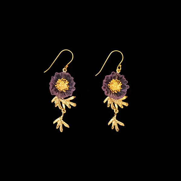 Fine Mum Wire Earrings