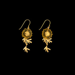 Fine Mum Wire Earrings