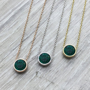 Swarovski Emerald Necklace