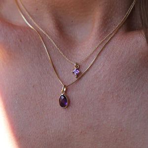 Evelyn Amethyst Necklace