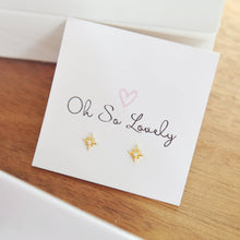 Novie Tiny Opal Star Stud Earrings