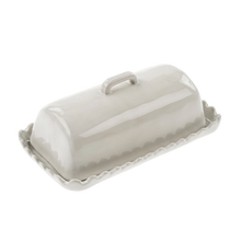 Scalloped Butter Dish