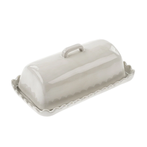 Scalloped Butter Dish