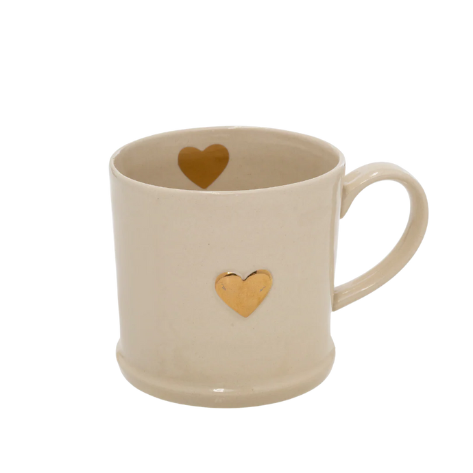 Sweet Heart Mug Gold