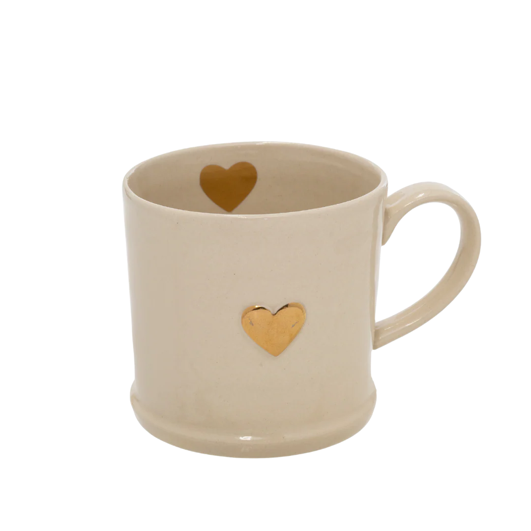 Sweet Heart Mug Gold