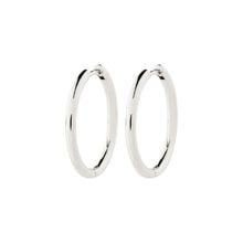 Charm Recycled Large Hoop Earrings