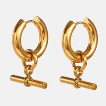 Toggle Hinge Hoop Earrings