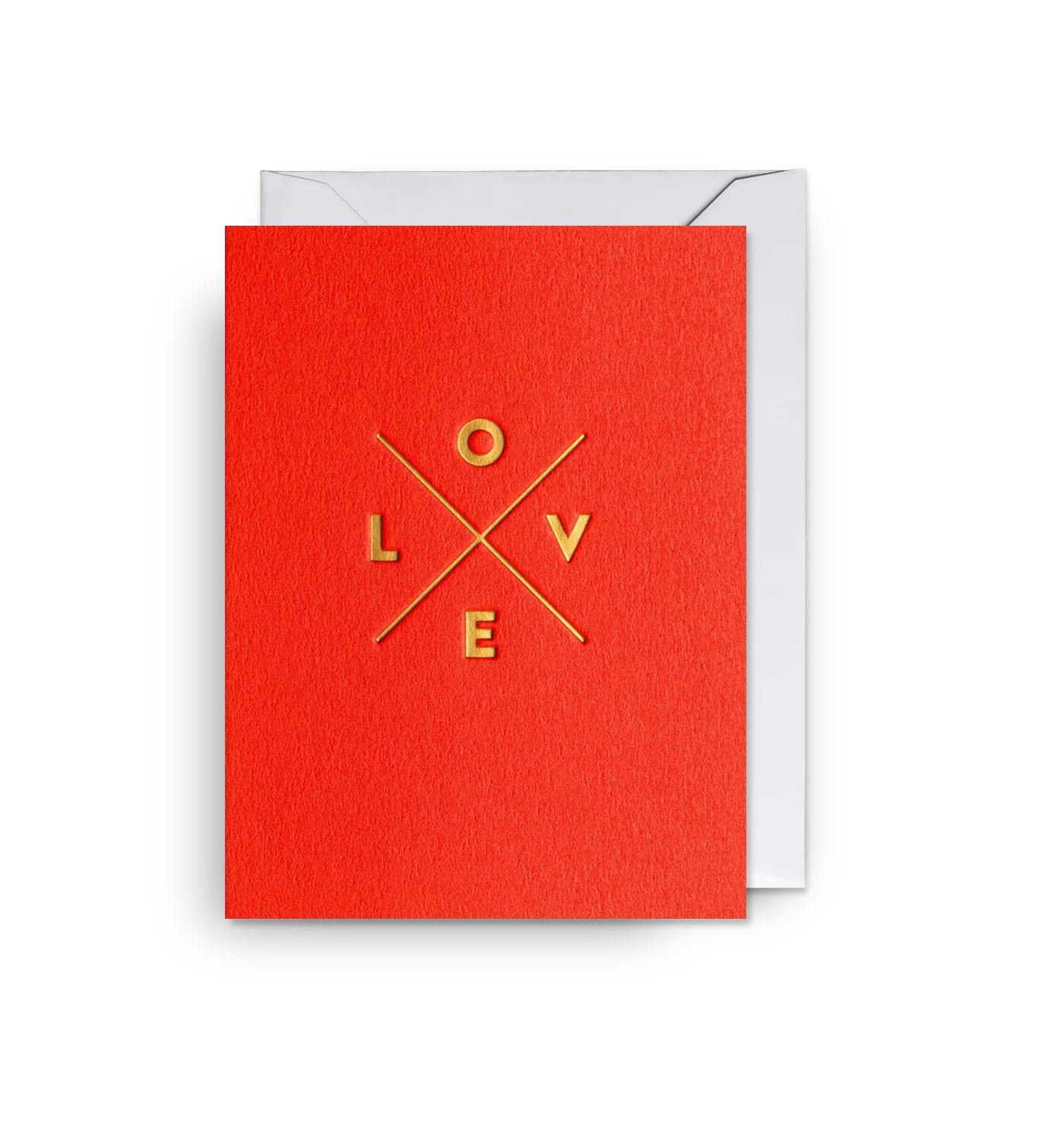 Love Motif Mini Greeting Card