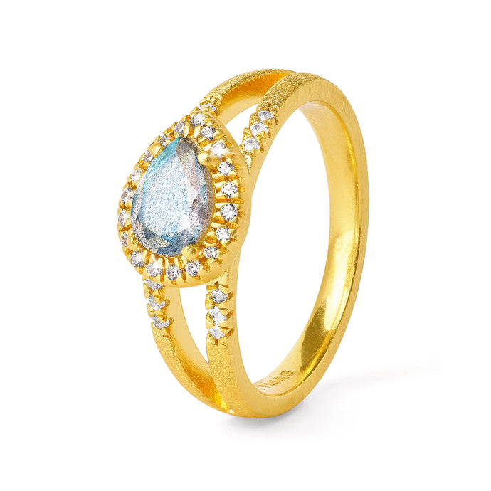 Antoinette Labradorite Ring