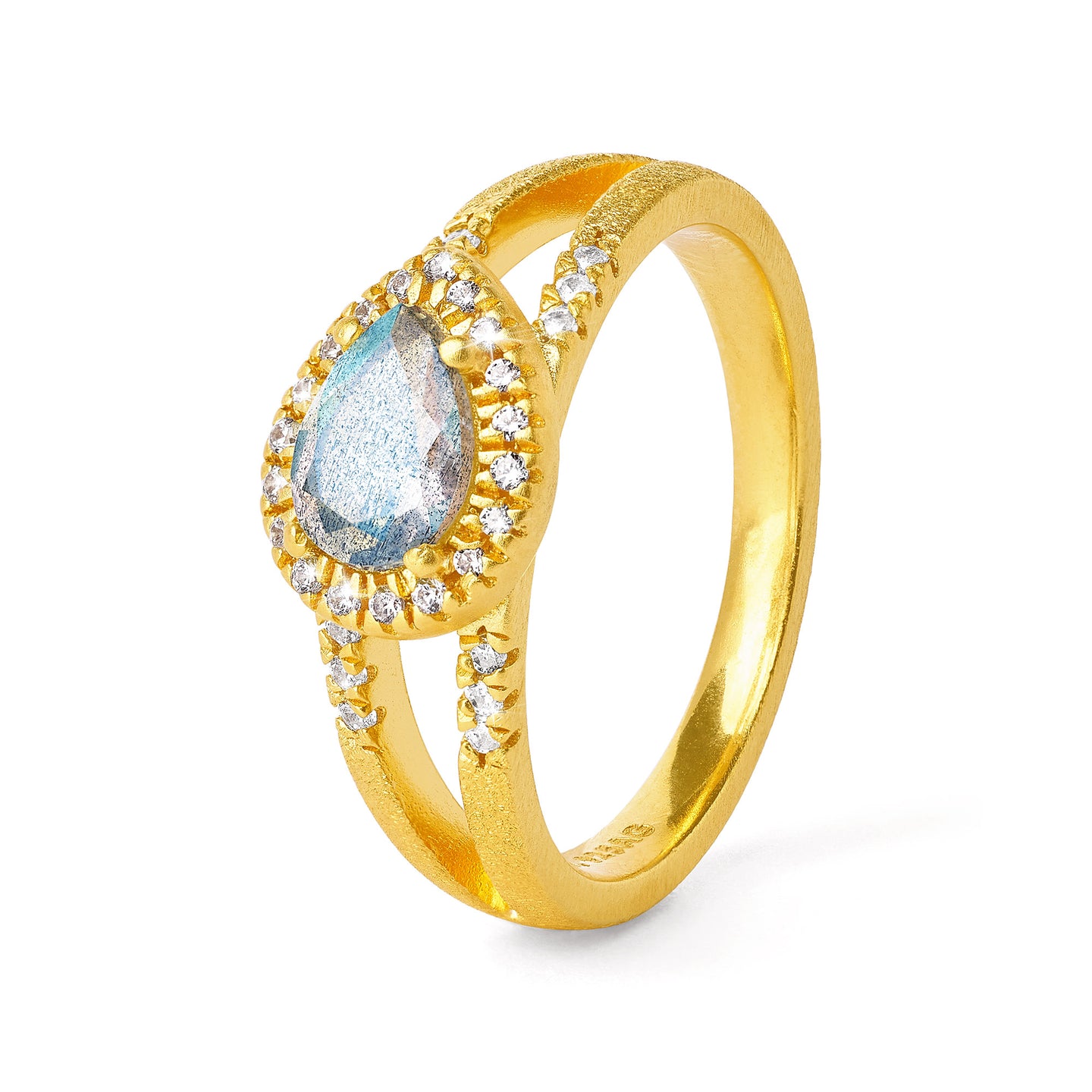 Antoinette Labradorite Ring