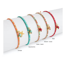 Miyuki Star Charm Bracelet