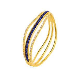 Swing Lapis Lazuli Bangle
