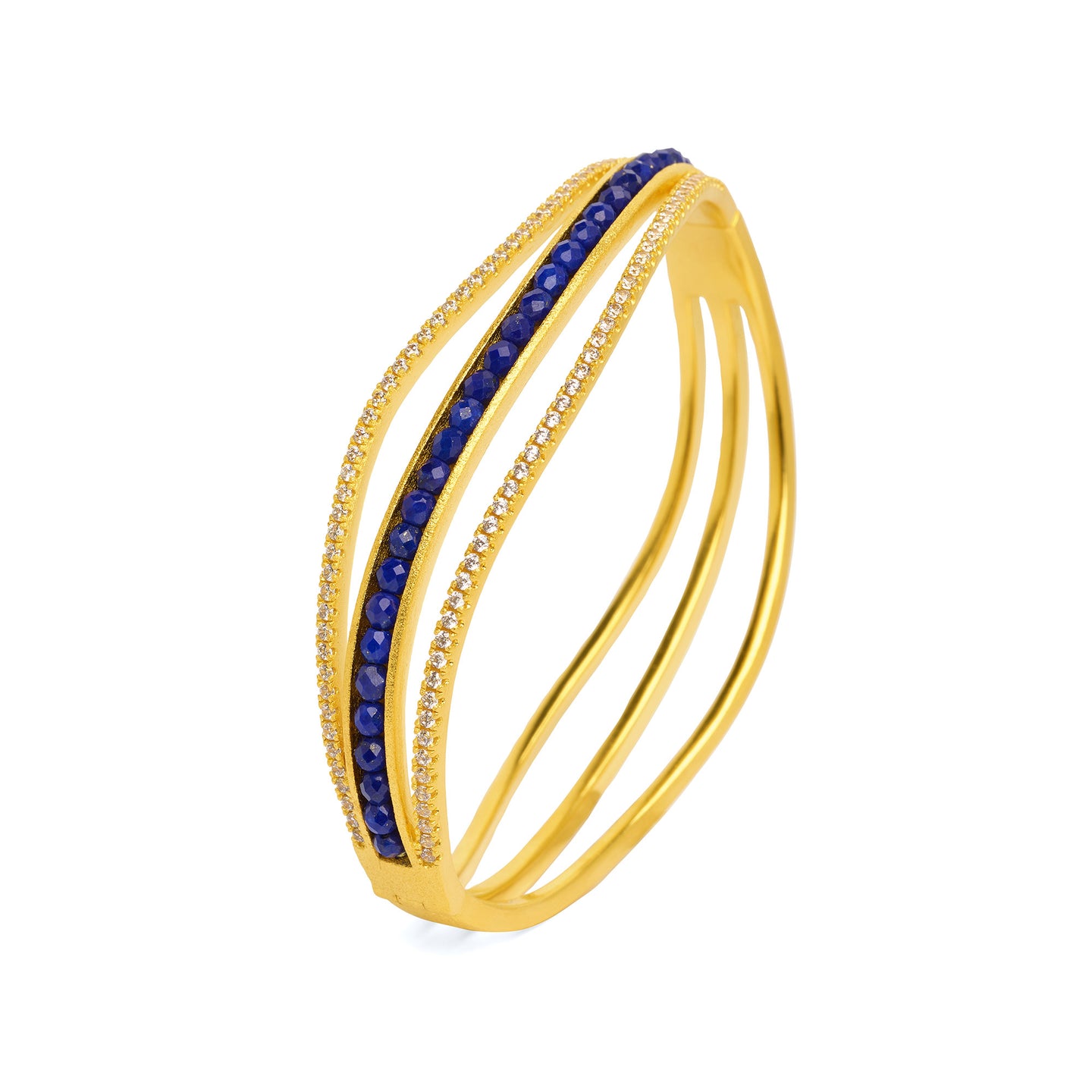 Swing Lapis Lazuli Bangle